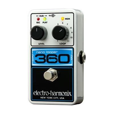 Electro Harmonix Pédale de guitare Nano Looper 360