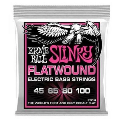 Ernie Ball 2814 Slinky Flatwound 45-100