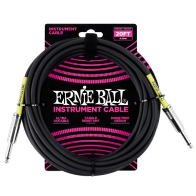 Ernie Ball Jack/jack - 6m Black