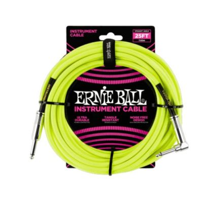 Ernie Ball Jack/jack 7,62m fluo yellow