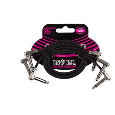 Ernie Ball 3 Pack Patchcable 30 cm