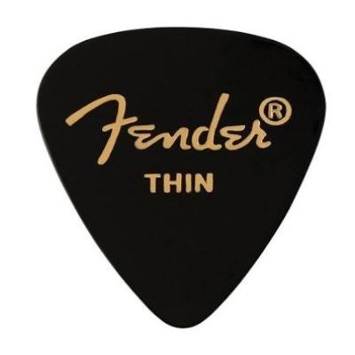 Fender 351 Shape Premium Celluloid Plectrums Thin 12-Pack gitaarplectrums