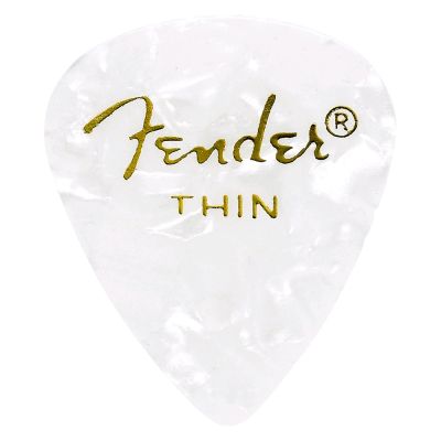 Fender 351 PICKPACK,WHITE THIN 12 PIC