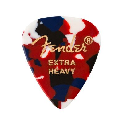 Fender 351 Shape Premium Picks Extra Confetti (12 picks)