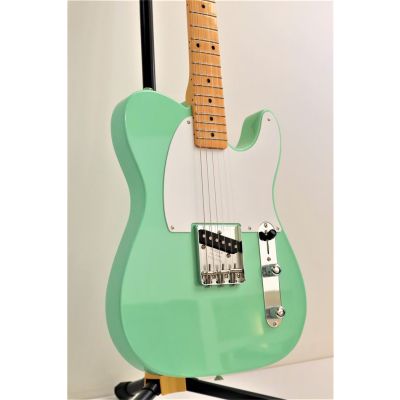 Fender 70th Anniversary Esquire Maple Surf Green  - Elektrische gitaar
