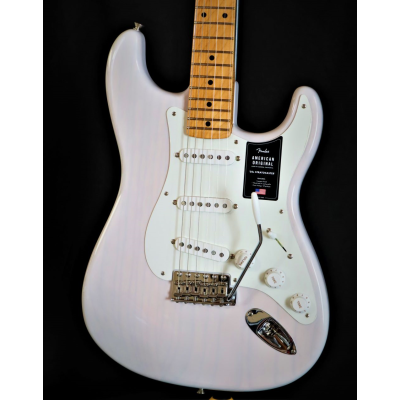 Fender American Original 50s Stratocaster White Blonde - Electric Guitar