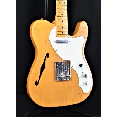 Fender American Original 60s Telecaster Thinline Aged Natural - Guitare électrique