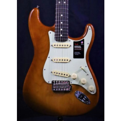 Fender American Performer Stratocaster Honey Burst RW - Elektrische gitaar