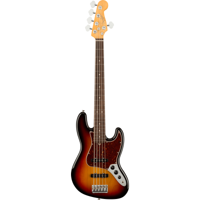 Fender American Professional II Jazz Bass V, RF, 3-Color Sunburst