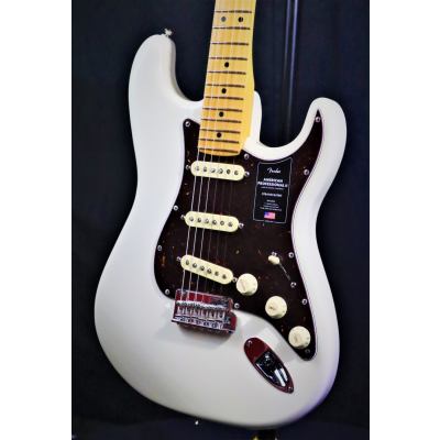 Fender American Professional II Stratocaster MP Olympic White - Guitare électrique