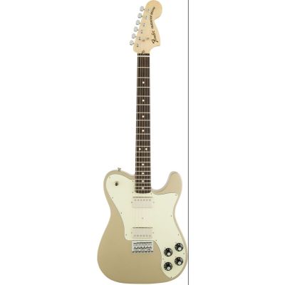 Fender Chris Shiflett Telecaster Deluxe RW Shoreline Gold - Elektrische gitaar