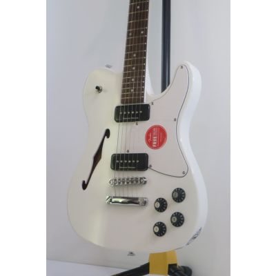 Fender Jim Adkins JA-90 Telecaster Thinline White Artist Telecaster - Elektrische gitaar
