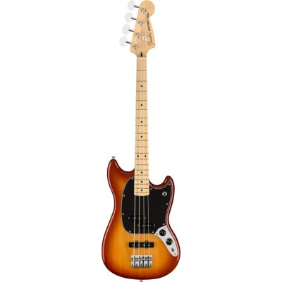 Fender Player Mustang Bass PJ MP Sienna Sunburst  - Basgitaar