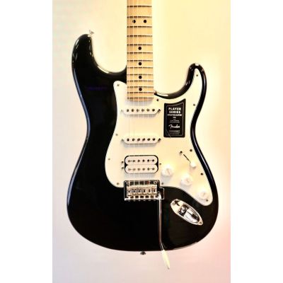 Fender Player Stratocaster Black MN HSS - Elektrische gitaar