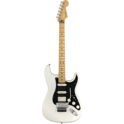 Fender Player Stratocaster Floyd Rose, Maple Fingerboard, Polar White - Elektrische gitaar