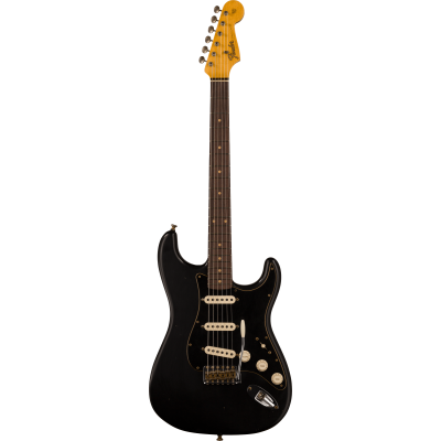 Fender Custom Shop Postmodern Strat® Journeyman Relic®, Rosewood Fingerboard, Aged Black