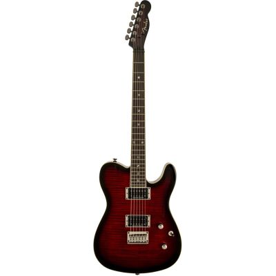 Fender Special Edition Custom Telecaster FMT HH Rosewood Fretboard Black Cherry Burst - Electric Guitar