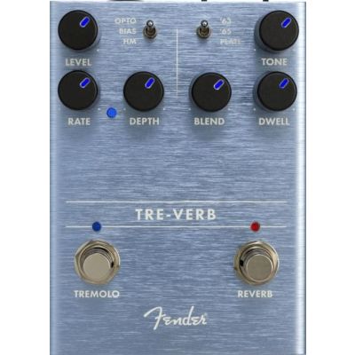 Fender TRE-VERB Digital Reverb/tremolo pedaal - Gitaareffect