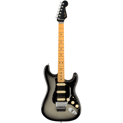 Fender Ultra Luxe Stratocaster Floyd Rose HSS, Maple Fingerboard, Silverburst - Elektrische gitaar