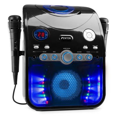 Fenton SBS20B Karaoke Machine met Cd-speler en Bluetooth