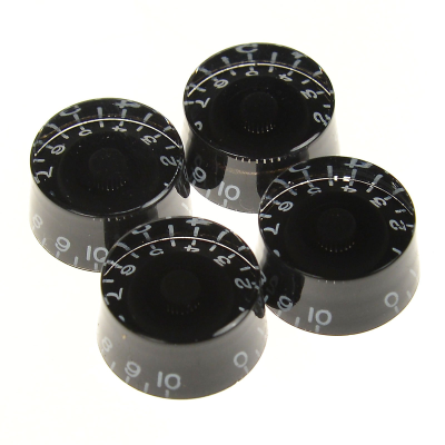 Gibson Speed Knobs (4 pcs.) (Black) Replacement Part
