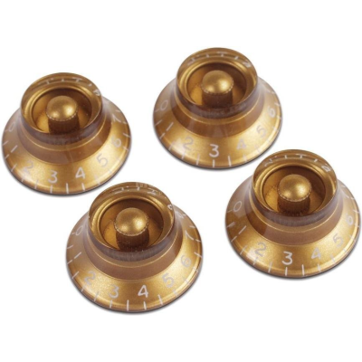Gibson Top Hat Knobs (Gold)(4 pcs.) Replacement Part
