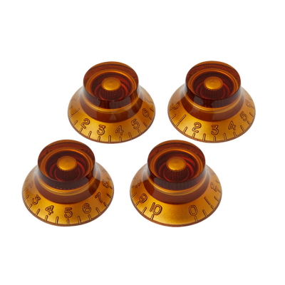 Gibson Top Hat Knobs (Vintage Amber)(4 pcs.) Replacement Part