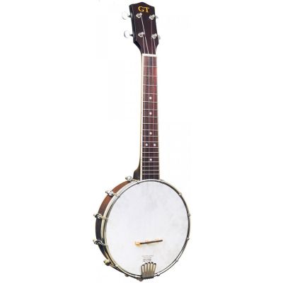 Gold tone BU-1 Viersnarige banjo-ukelele, open model, met element en hoes