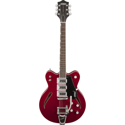 Gretsch G5622T-CB Electromatic® Cntr-Blck, Double Cutaway Thinline, RW F-board, Rosa Red - Electric Guitar