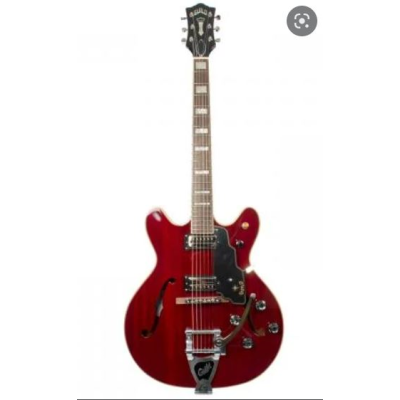 Guild Starfire V Cherry Red - Elektrische gitaar