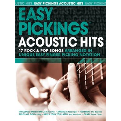 Wise Publications Easy pickings acoustic hits