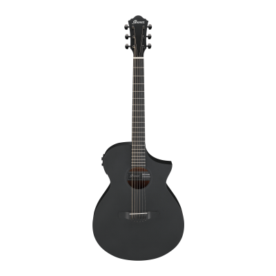 Ibanez AEWC13WK Weathered Black Open Pore acoustic guitar