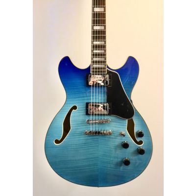 Ibanez AS73FMGVGH Blue Color - Guitare électrique