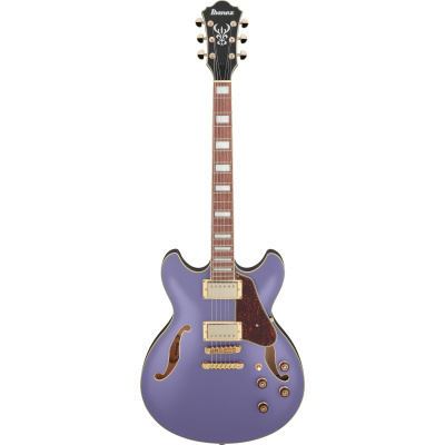 Ibanez AS73G Metallic Purple Flat - elektrische gitaar