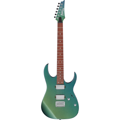 Ibanez GRG121SPGYC guitare électrique Green Yellow Chameleon