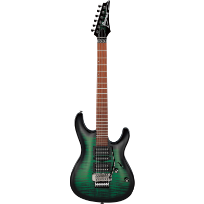 Ibanez KIKOSP3 Transparent Emerald Burst - guitare électrique