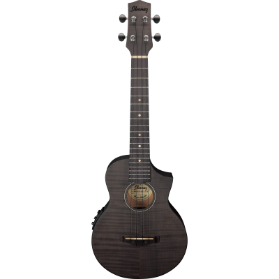 Ibanez UEW12E Black Ice Flat - ukulele