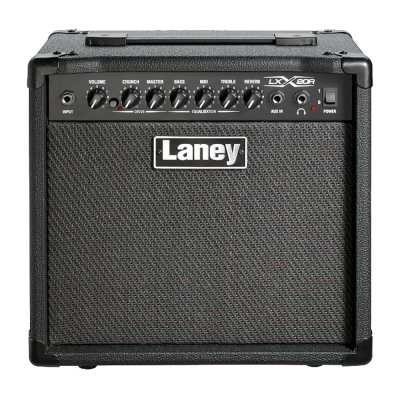 Laney LX20R Laney LX20R gitaarcombo, 20 W, 1 x 8", met reverb, zwart
