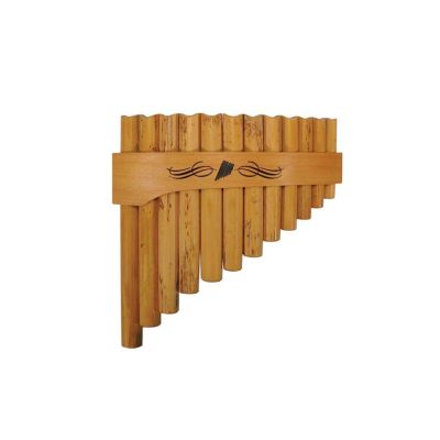 Schwarz R-12 panflute, bamboo, 10 pipes, A-E