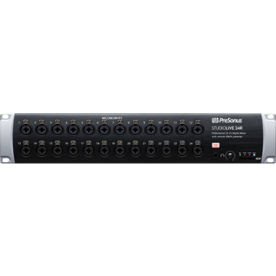 PreSonus StudioLive Series III 24R Digital Rack Mixer, Black, 230-240V EU