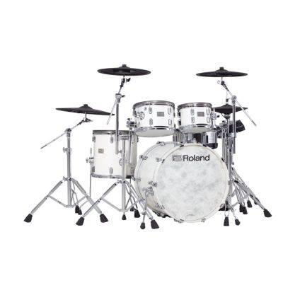 Roland VAD706-PW Electronic Drumkit V-Drums Acoustic Design - Pearl White