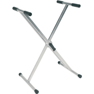 RTX RX30-T Keyboard stand X double with notched ball joint - titanium