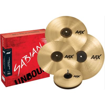 Sabian AAX Cymbal Pack - 14/16/18/21