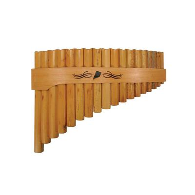 Schwarz R-18 panflute, bamboo, 18 pipes, G-C