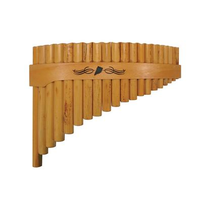 Schwarz R-20 panflute, bamboo, 20 pipes, G-D