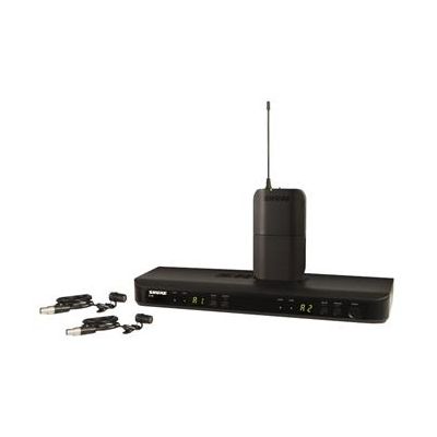 Shure BLX188E/W85 Dual Channel Lavalier Wireless System (Dual Analog System)