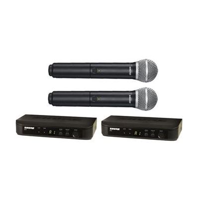 Shure BLX288E/PG58 Dual Channel Handheld Wireless System