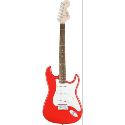 Squier Affinity Stratocaster Race Red Rosewood Fretboard - Elektrische gitaar