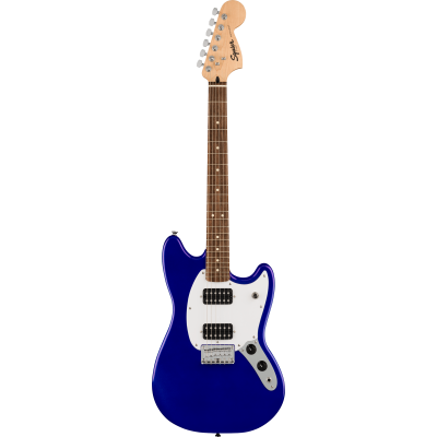 Squier Bullet Mustang HH, Laurel Fingerboard, Imperial Blue - Elektrische gitaar