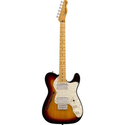 Squier Classic Vibe 70s Telecaster Thinline 3 Color Sunburst - Elektrische gitaar